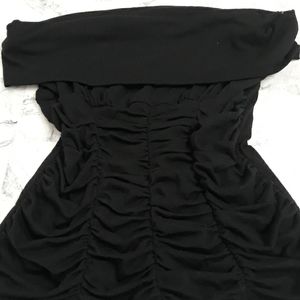 Ruched off the shoulder XOXO sexy top